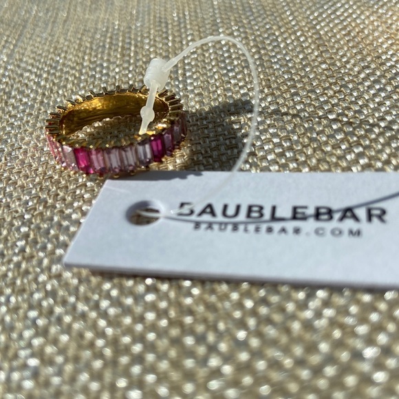 Pink Ombré Mini Alidia BaubleBar Ring (NWT) - Picture 5 of 5